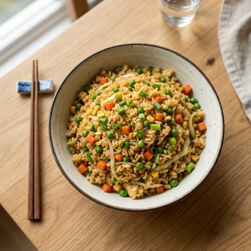 Chinese Fried Rice Without Meat: Nutrition Facts & Benefits